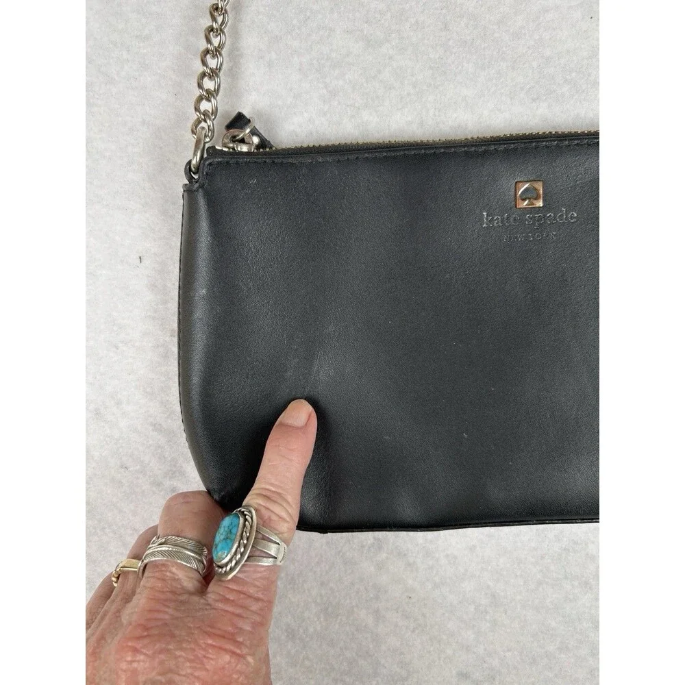 Kate Spade New York Sawyer Declan Street Chain Crossbody Bag  WKU6081 Black